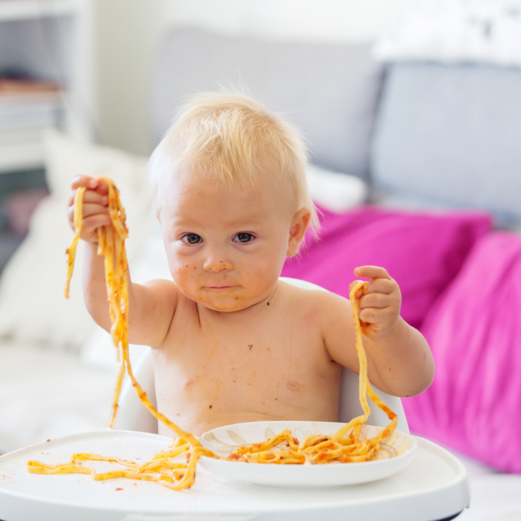 Have you ever met a kid that didn't love spaghetti? Doubtful.