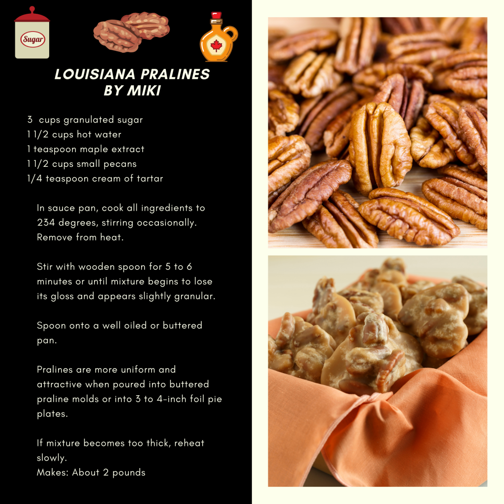 Louisiana Pralines Recipe - Fool-proof delicious candy recipe everyone will love!