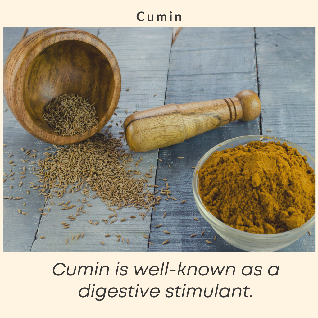 Cumin seeds are pungent and aromatic.