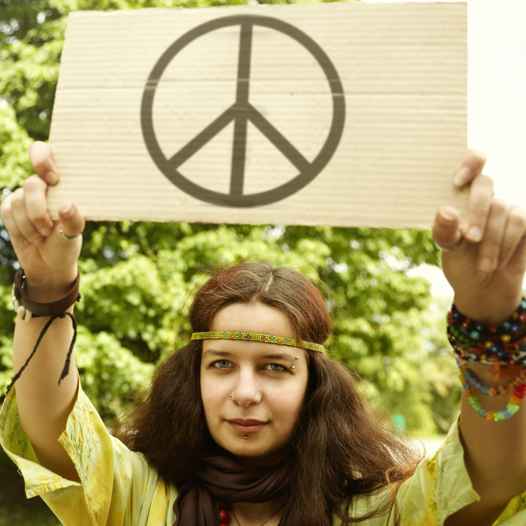 Woodstock is all about peace and love... and pot, and rain, and mud. Oh, and music!