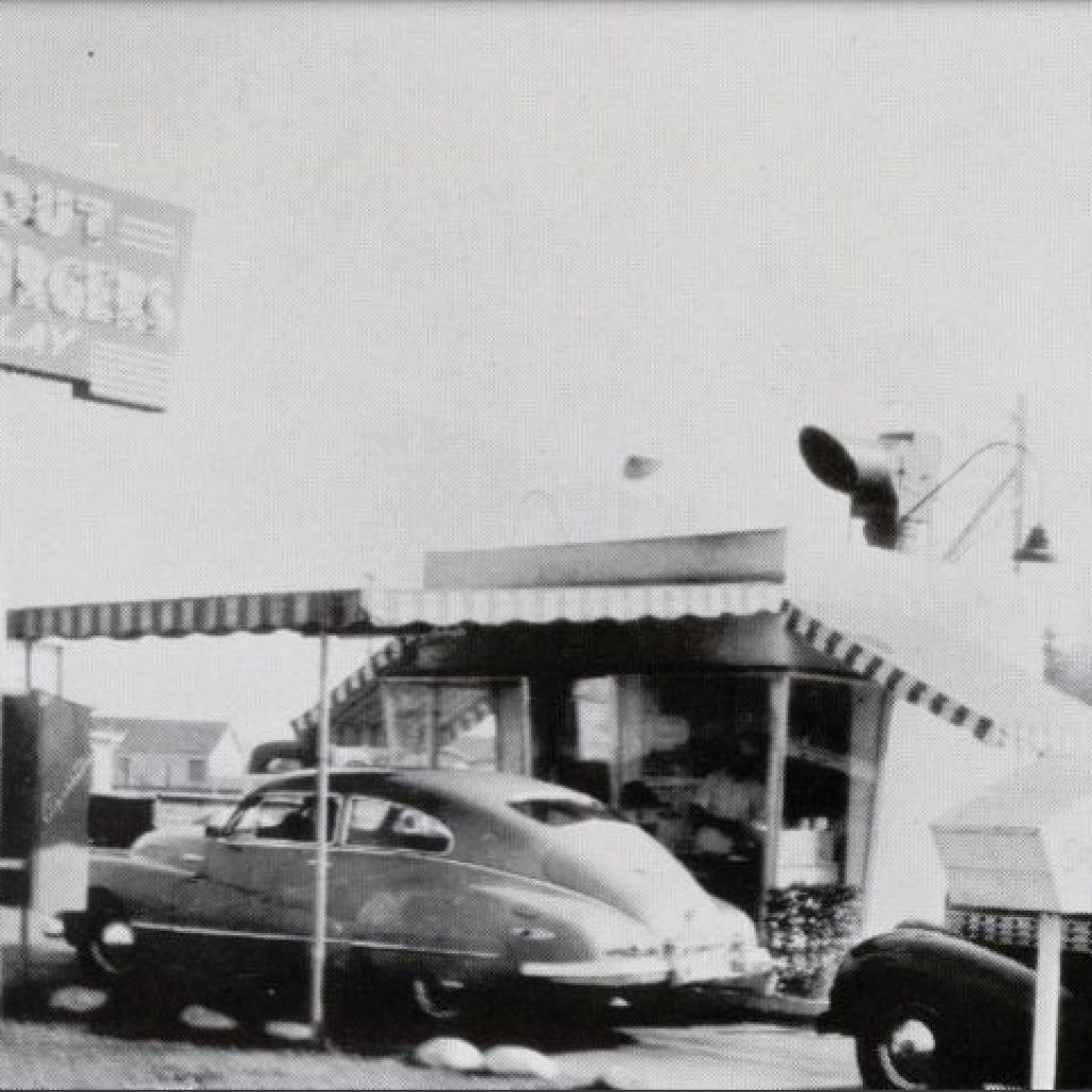 The original In-N-Out Burger was a 10 x 10 stand in Baldwin Park, CA.