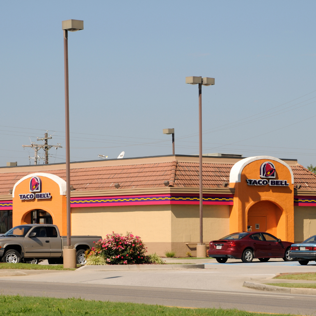 80% of Taco Bells are owned by independent franchises.