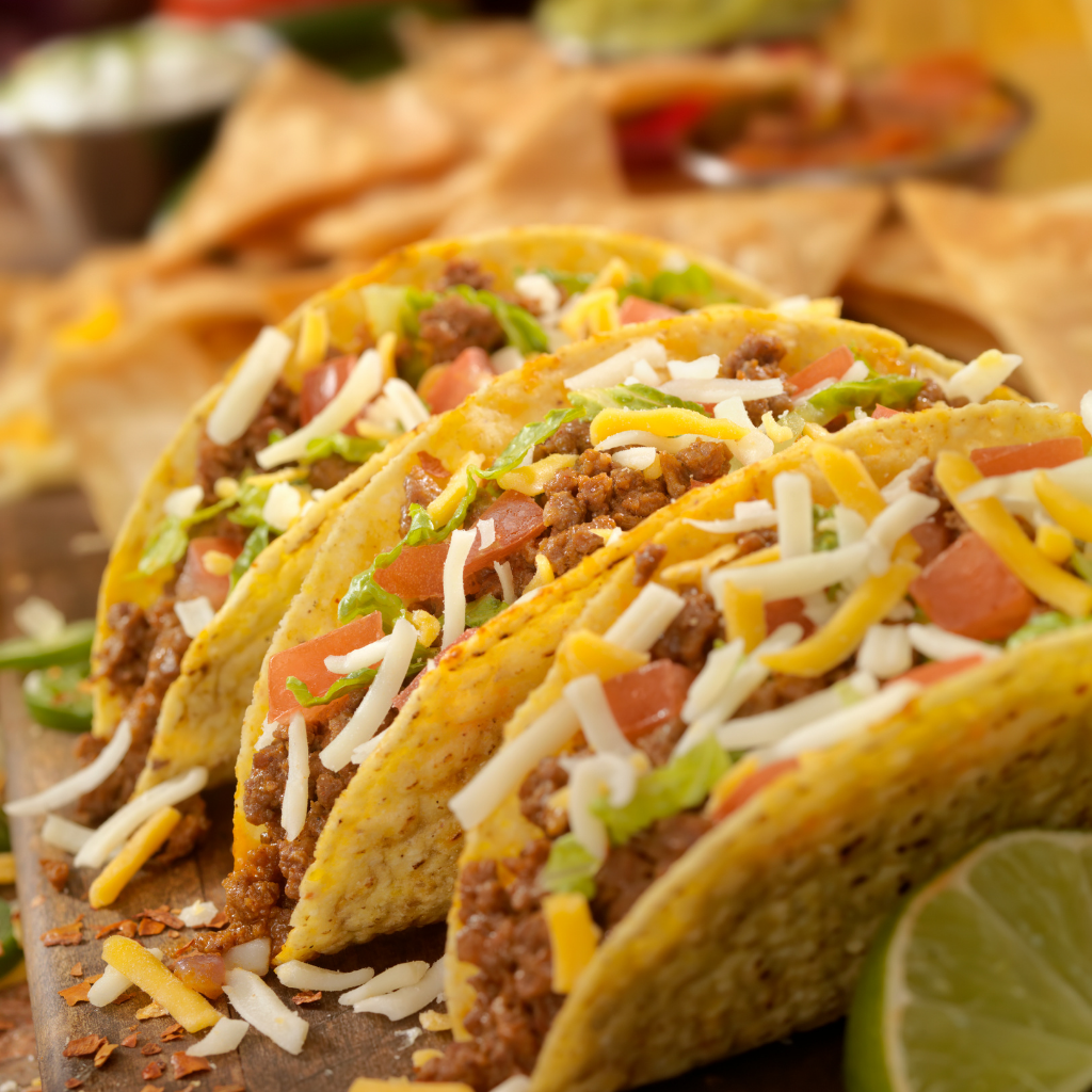 Ground beef taco recipe. Quick and easy and everyone will love them every time!