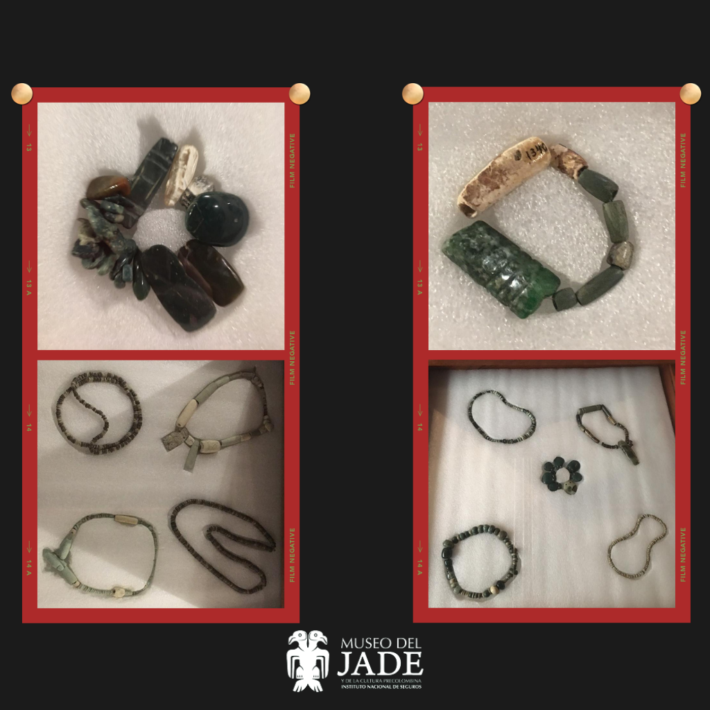 Jade jewelry at the Jade Museum in Costa Rica.
