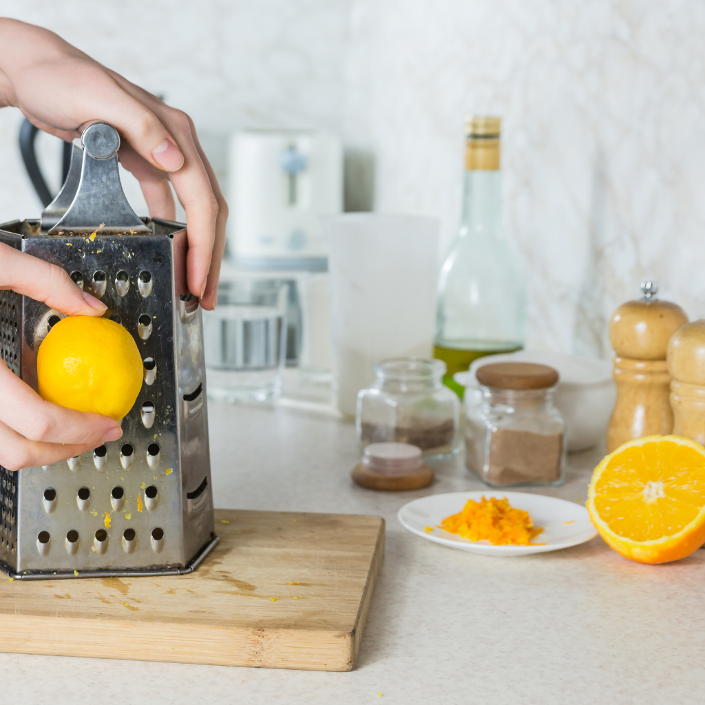 Orange zest adds an extra sweet tang to this fruit salad recipe.