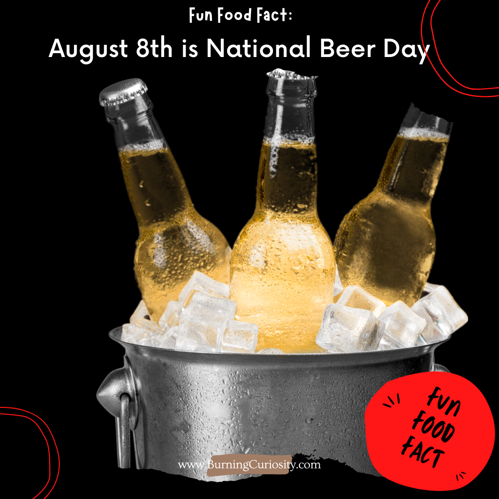 Pour an icy cold glass of beer today!