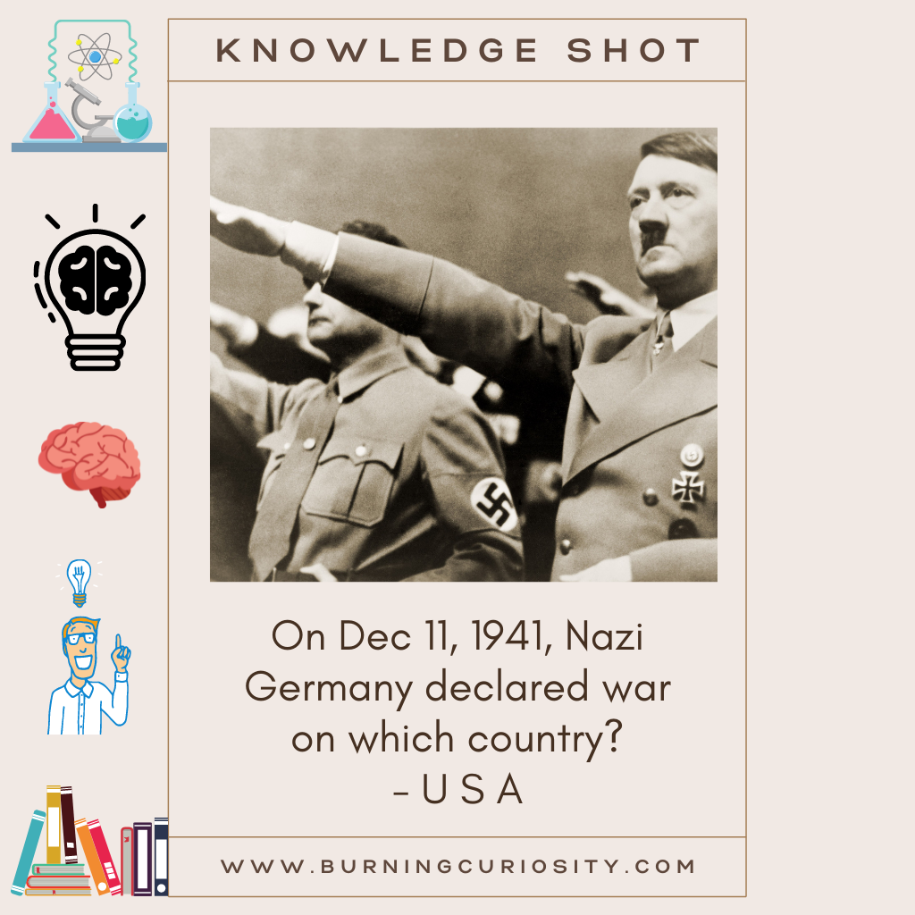 Nazi World War Two facts