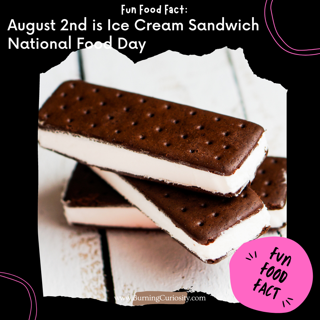 Enjoy summer desserts today with an ice cream sandwich