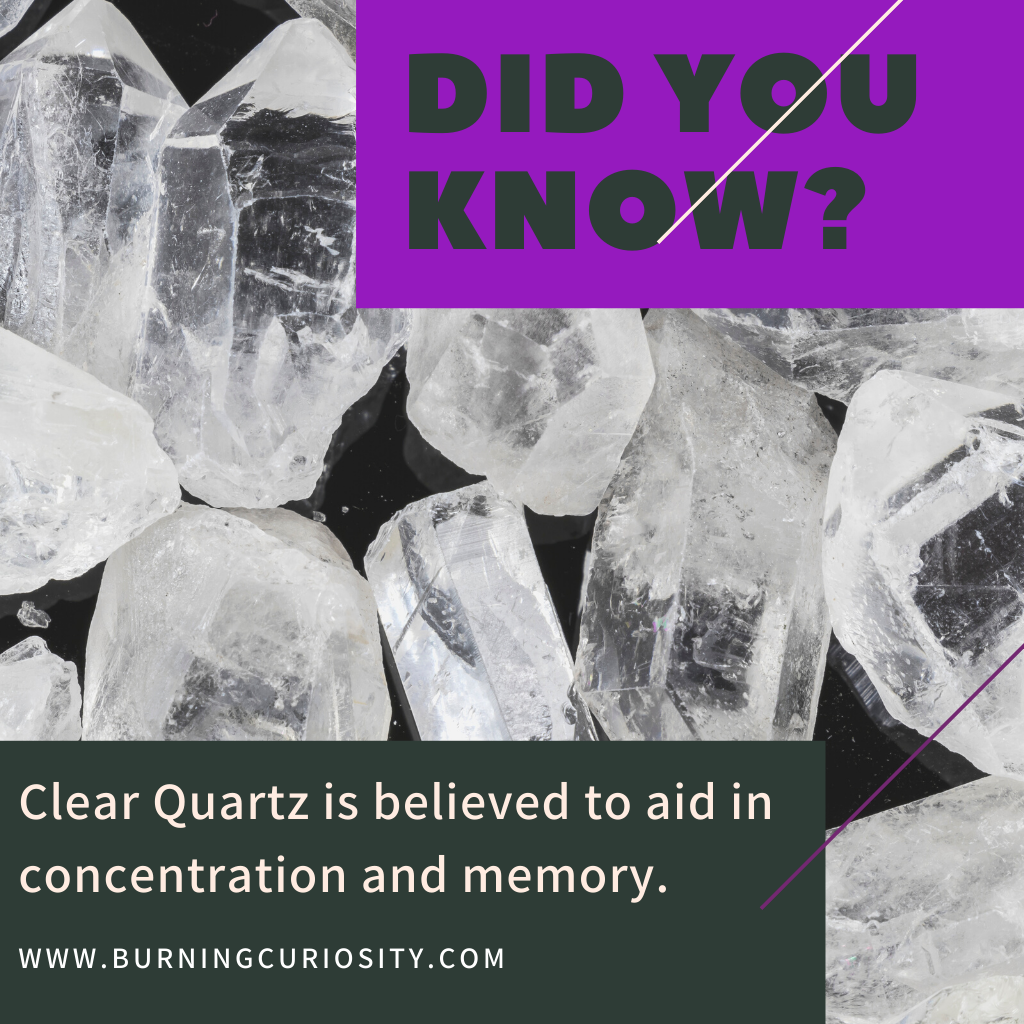 clear quartz and crystal facts