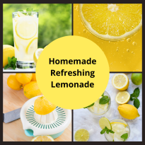 Homemade Refreshing Lemonade - Burning Curiosity